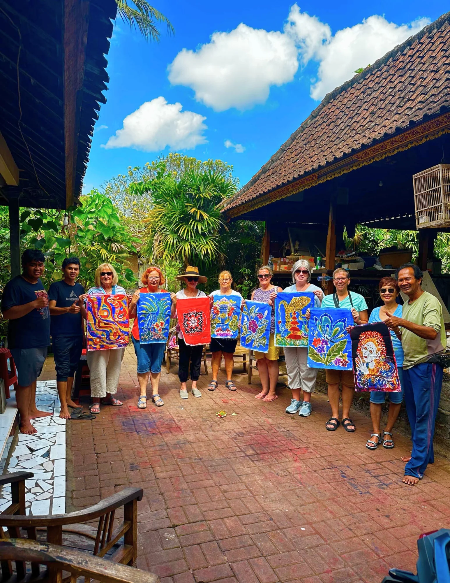 COURS DE PEINTURE BATIK