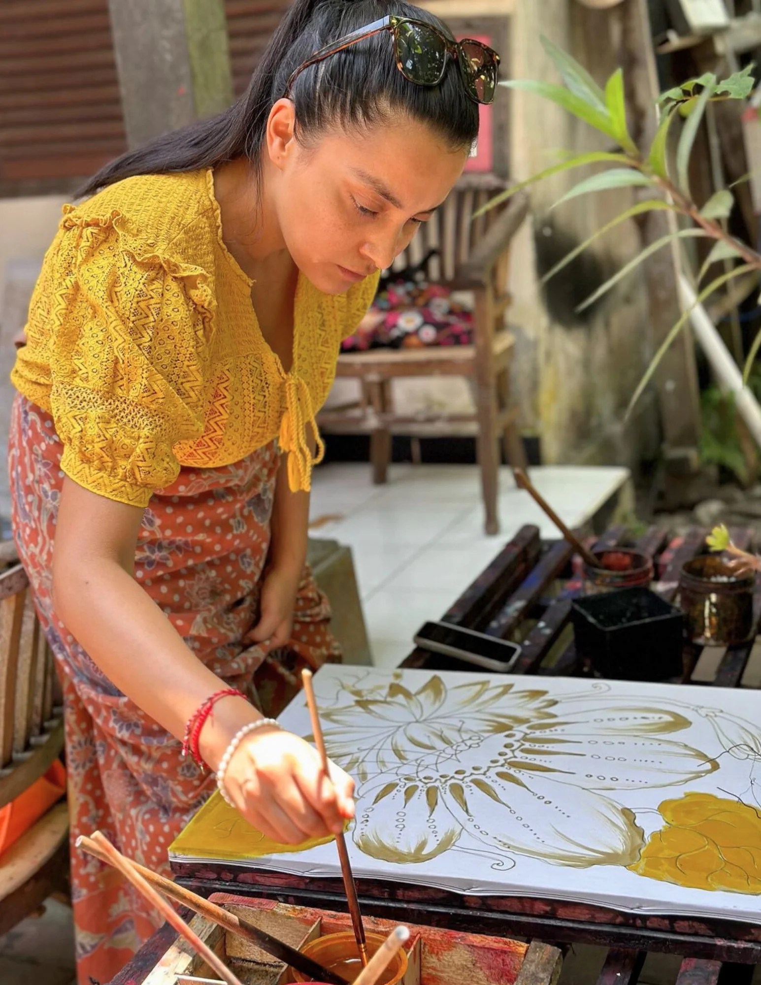 COURS DE PEINTURE BATIK