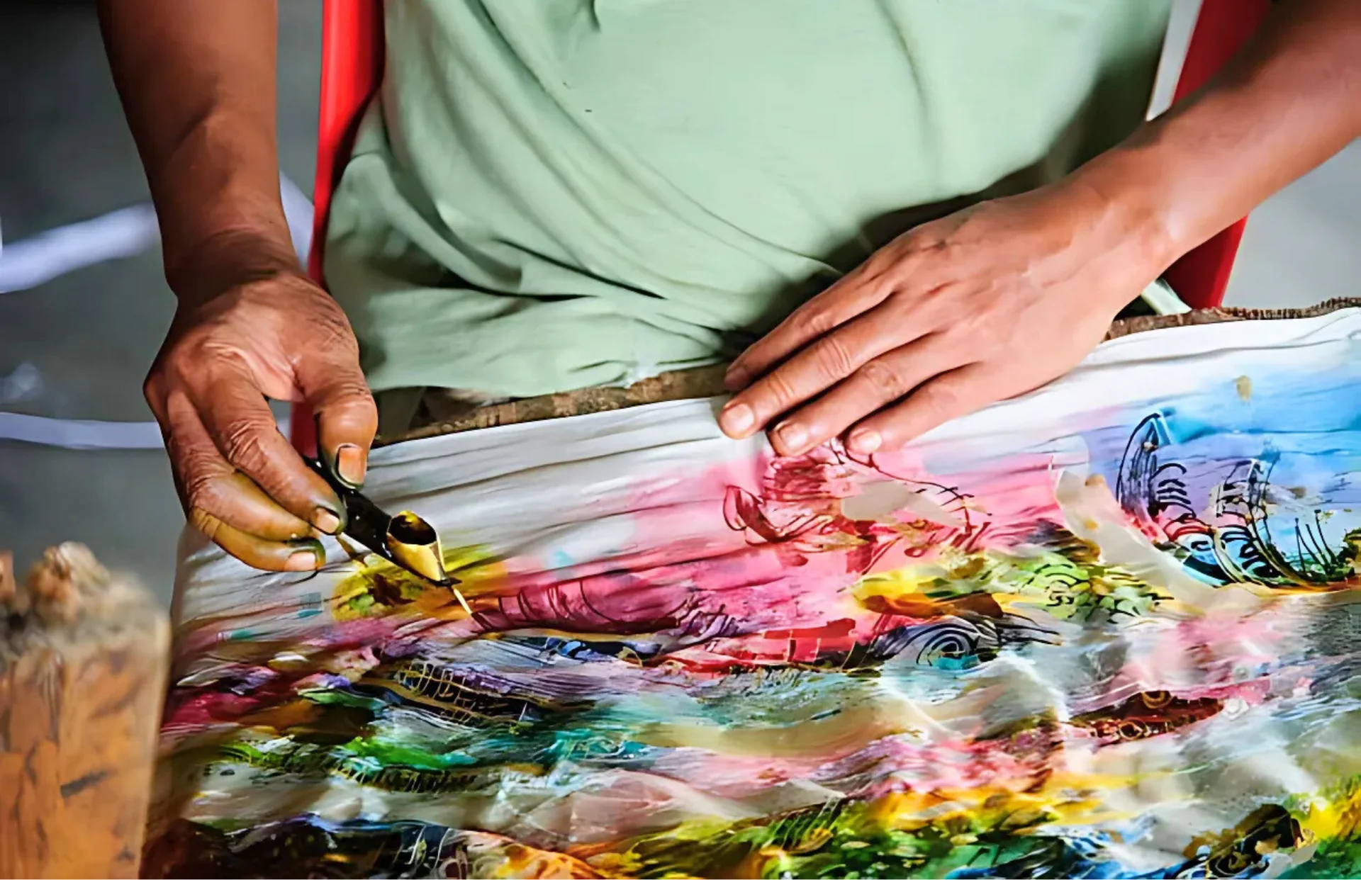 COURS DE PEINTURE BATIK