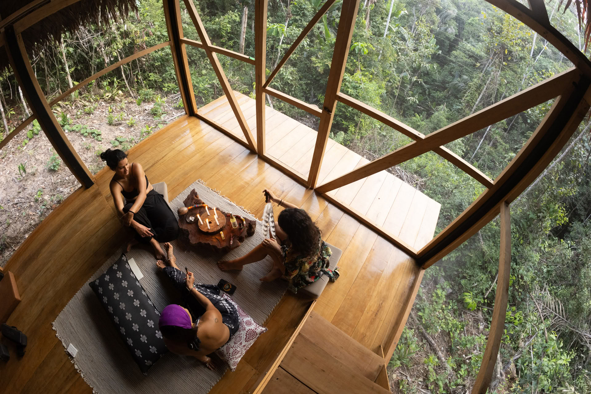 Retraite ayahuasca ouverte à Psychonauta Tribe