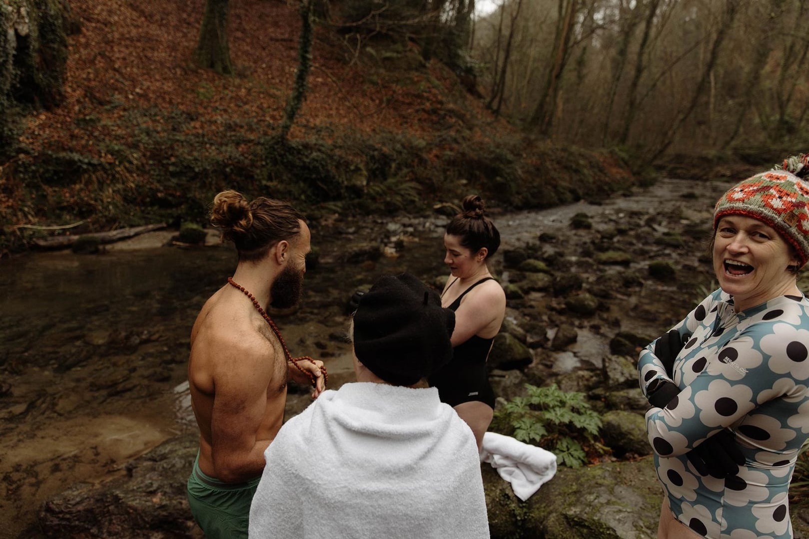 Yoga, eau froide et respiration