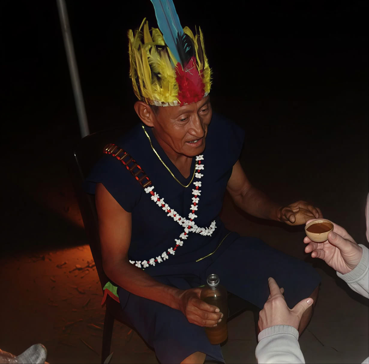 Cérémonie d’Ayahuasca en Équateur