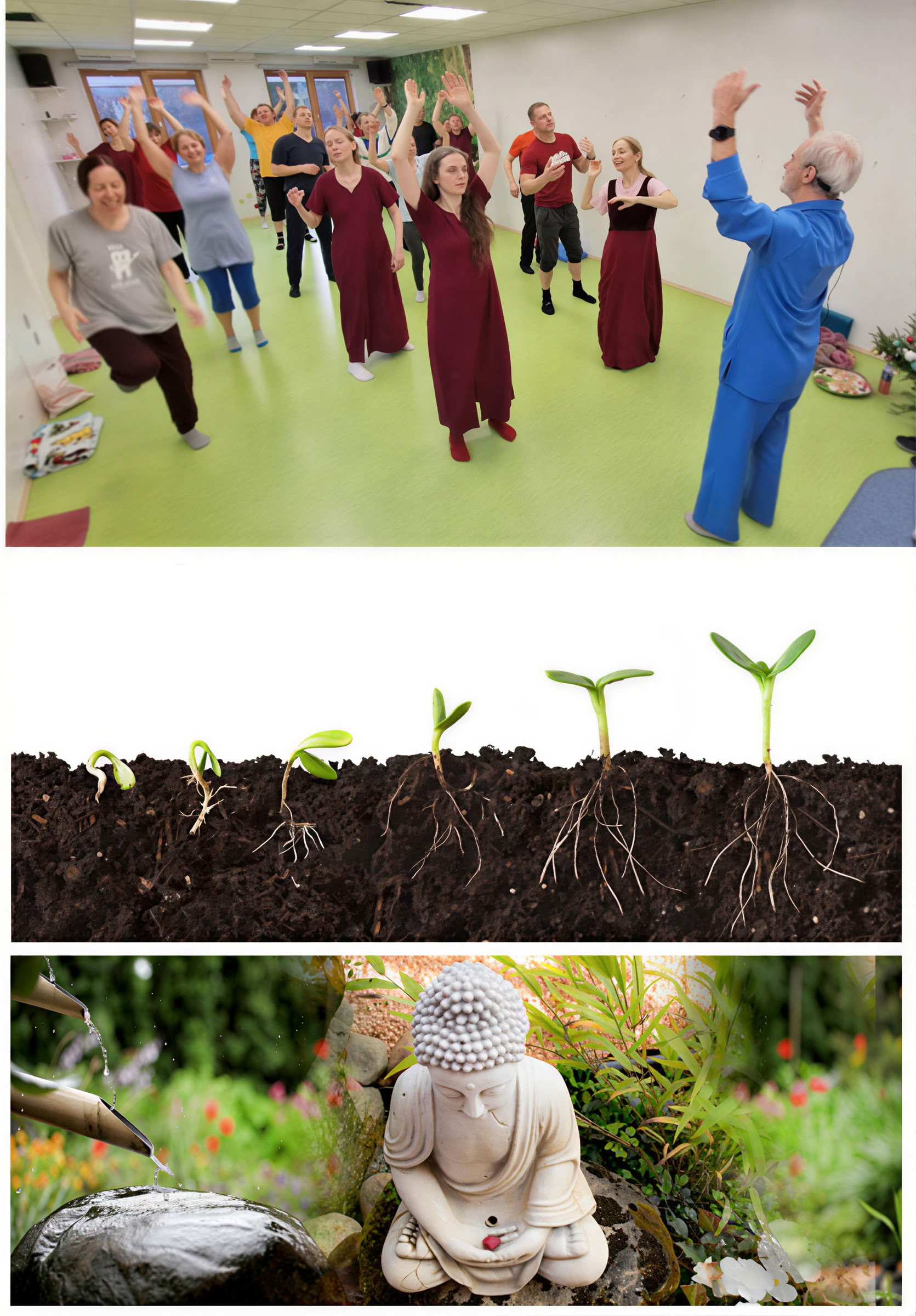 Mokykla de méditation – 8. Méditation - l’unité du corps, de l’esprit et de l’âme