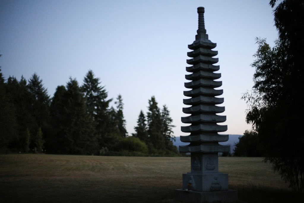 Cabane de retraite de méditation