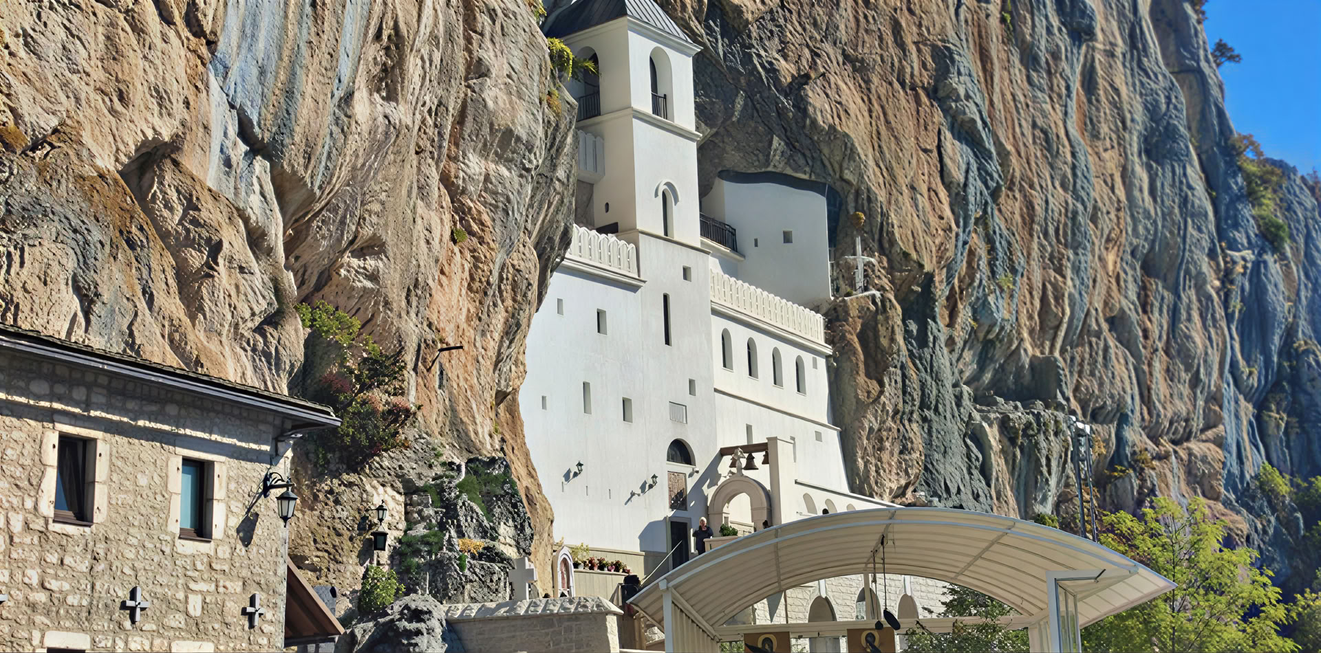 Visite privée du monastère du Monténégro