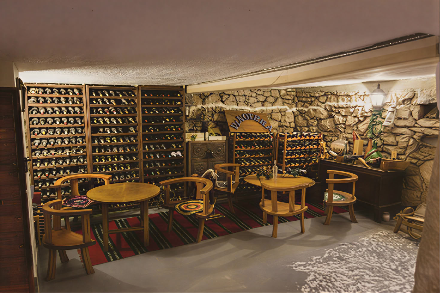 Visite des vins traditionnelle et moderne mixte
