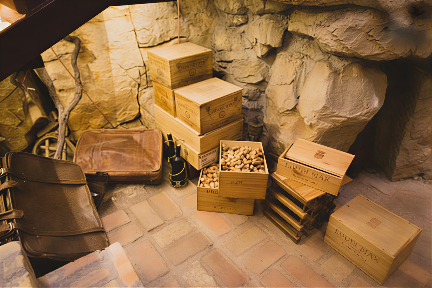 Visite des vins traditionnelle et moderne mixte