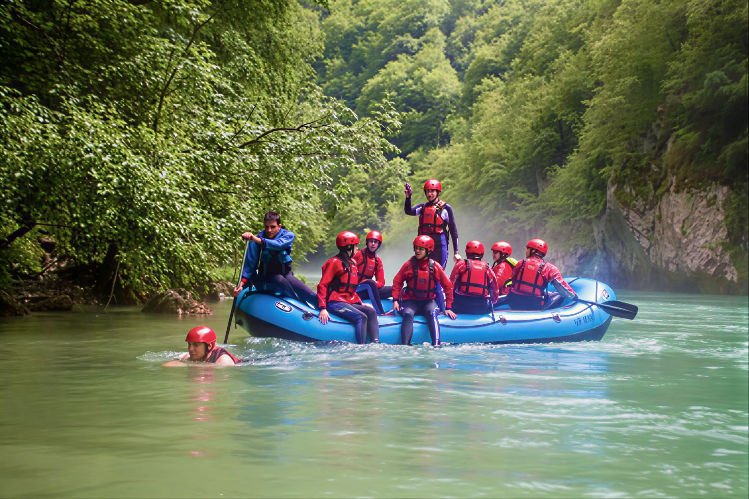 Tara, circuit de rafting de deux jours