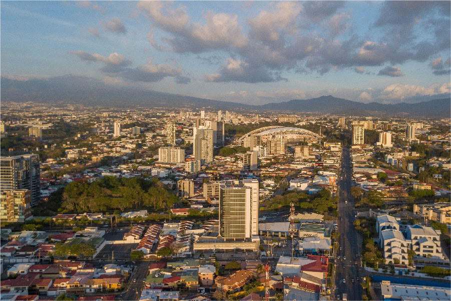 Tour de la ville de San José