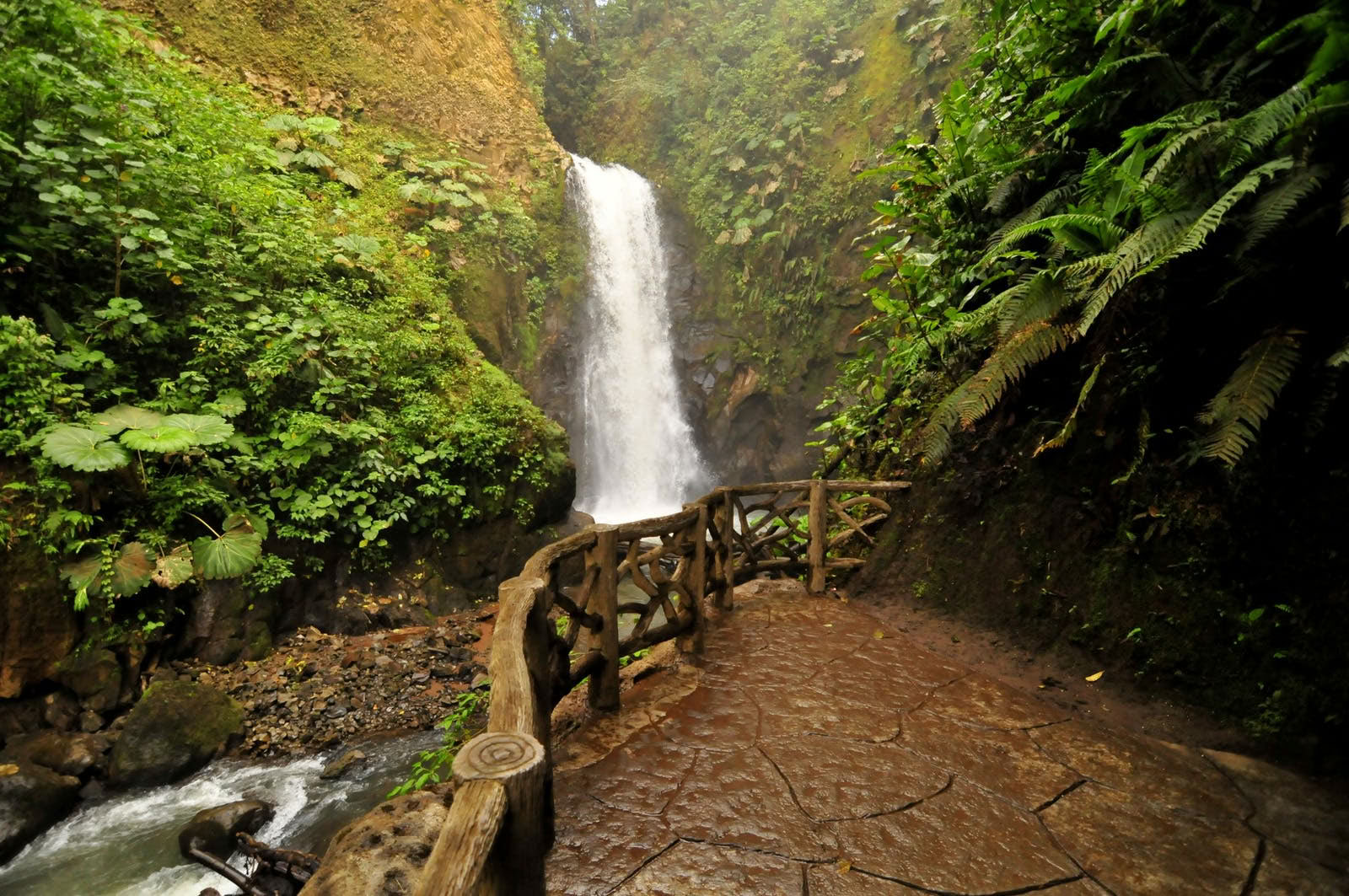 Jardins de la cascade de La Paz