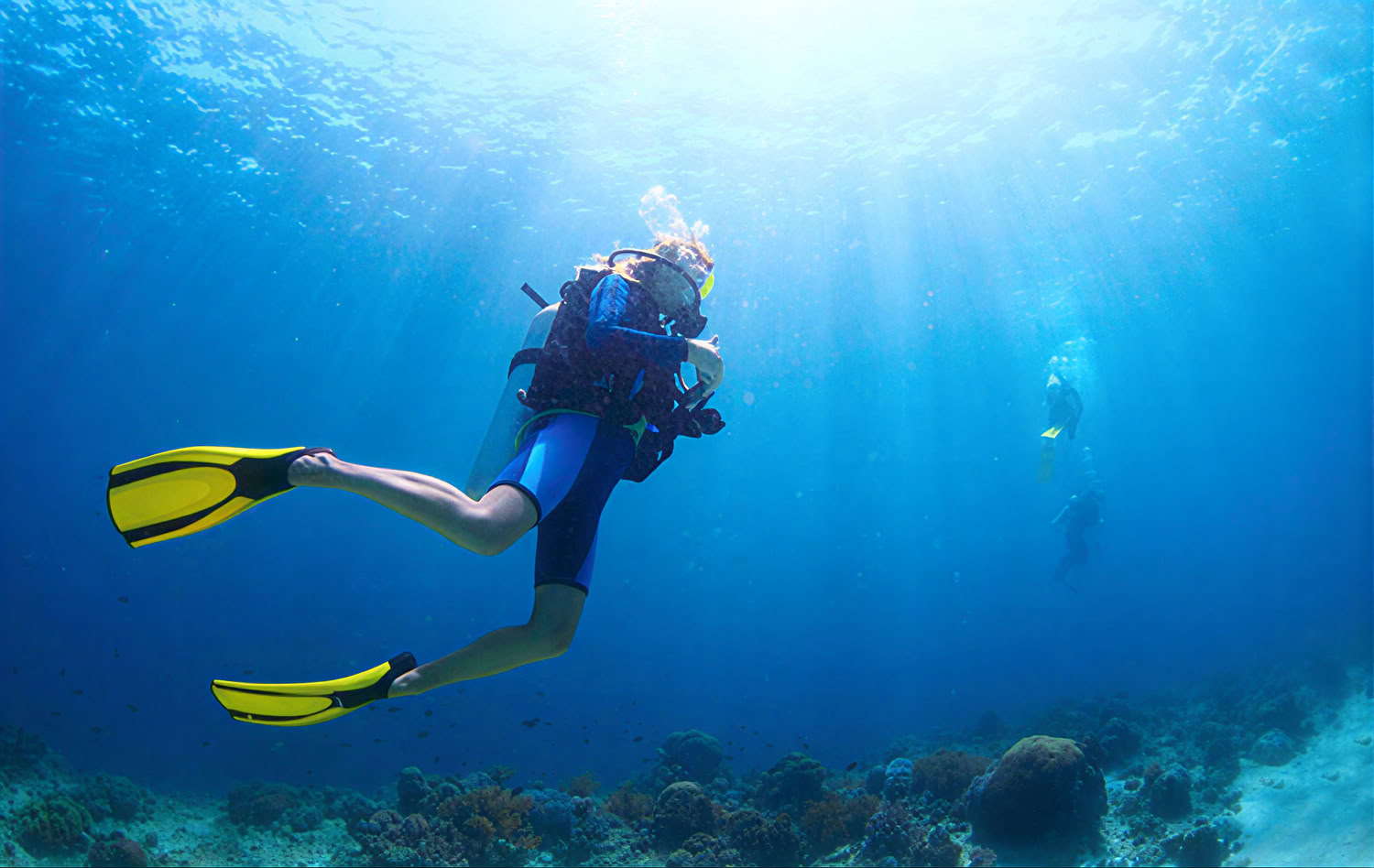 Plongeur en eau libre avancé