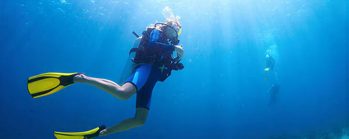 Plongeur en eau libre avancé