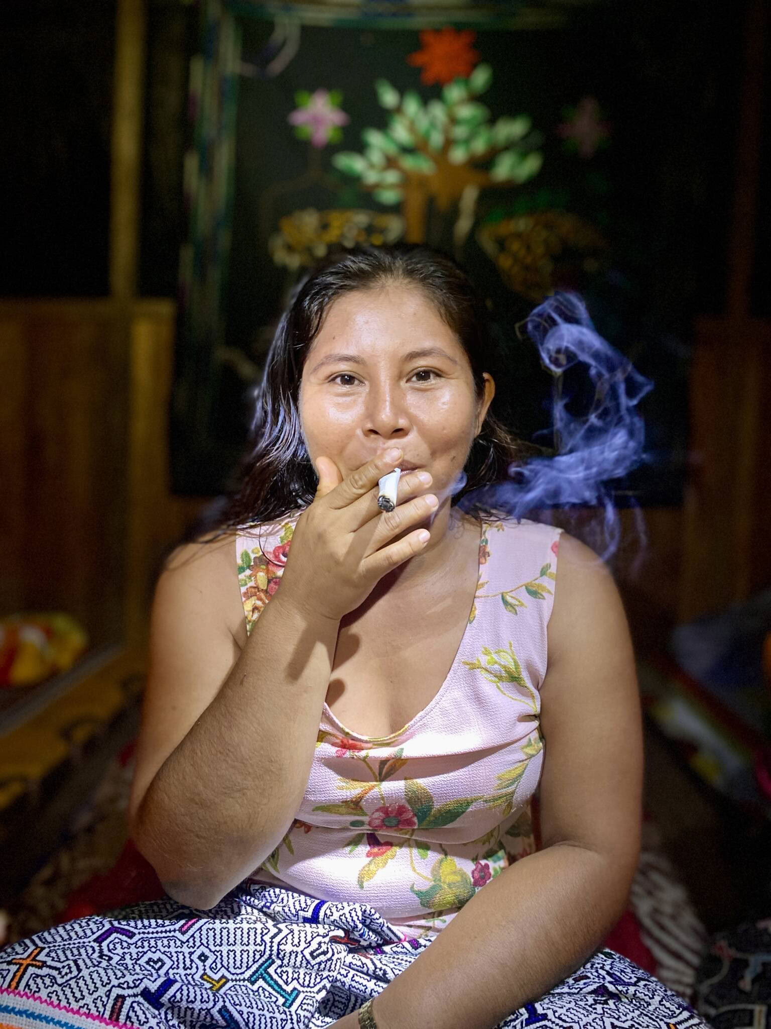 Cérémonie rituelle d'Ayahuasca