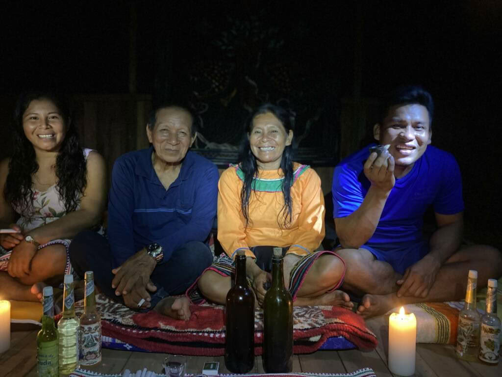 Cérémonie rituelle d'Ayahuasca