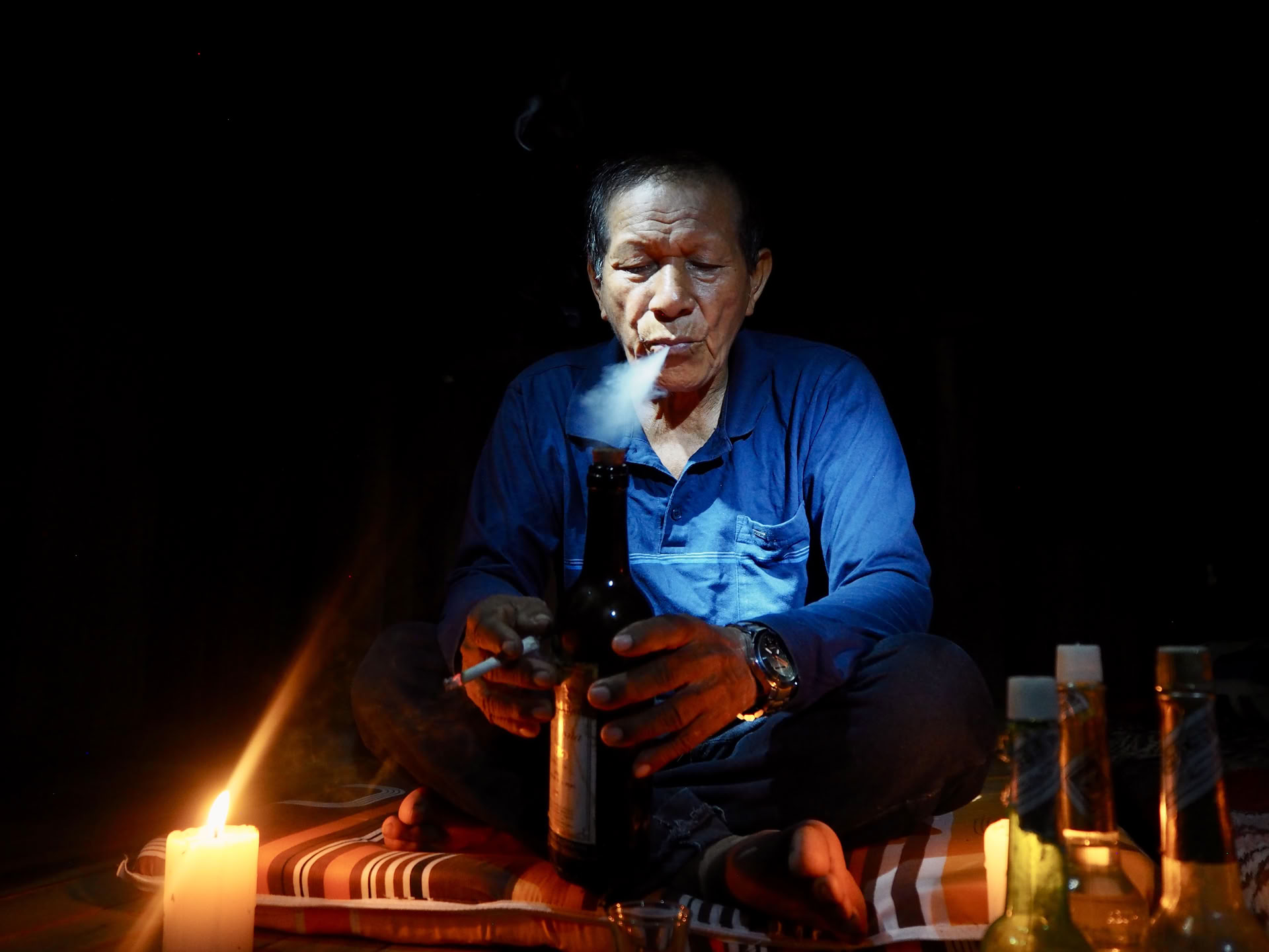 Cérémonie rituelle d'Ayahuasca