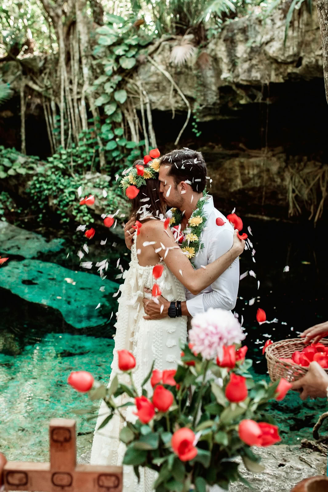 Cérémonie traditionnelle d'union matrimoniale maya