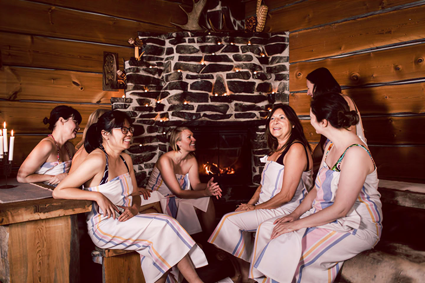 Rituel sauna pour femmes (enterrements de vie de jeune fille, autres occasions)