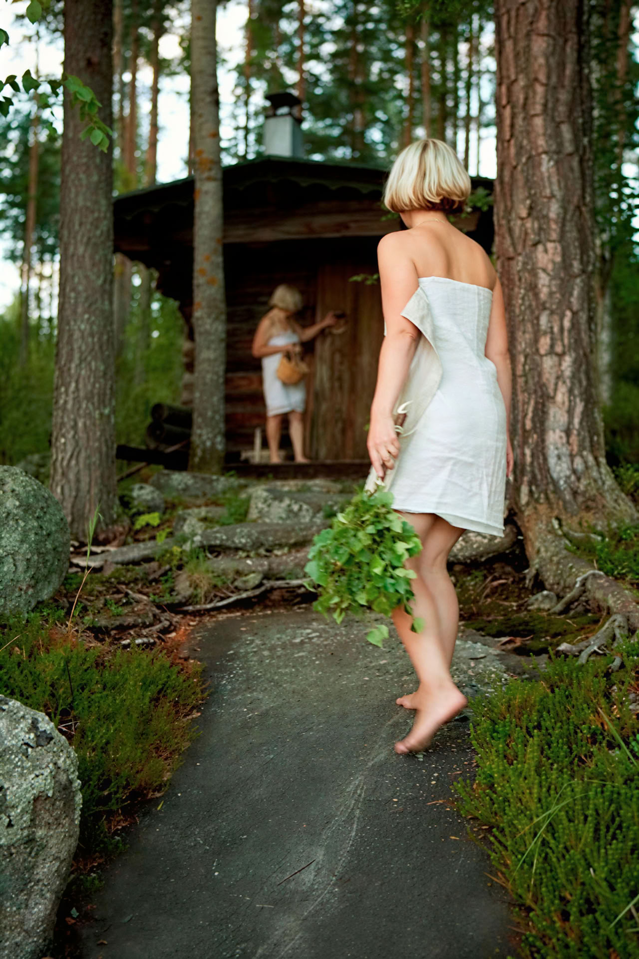 Rituel sauna pour femmes (enterrements de vie de jeune fille, autres occasions)