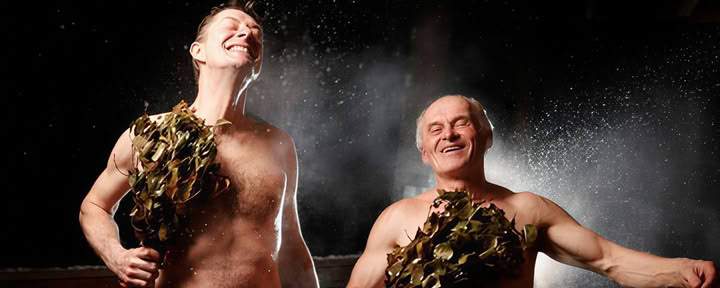 Rituel sauna pour hommes (enterrements de vie de garçon, autres occasions)