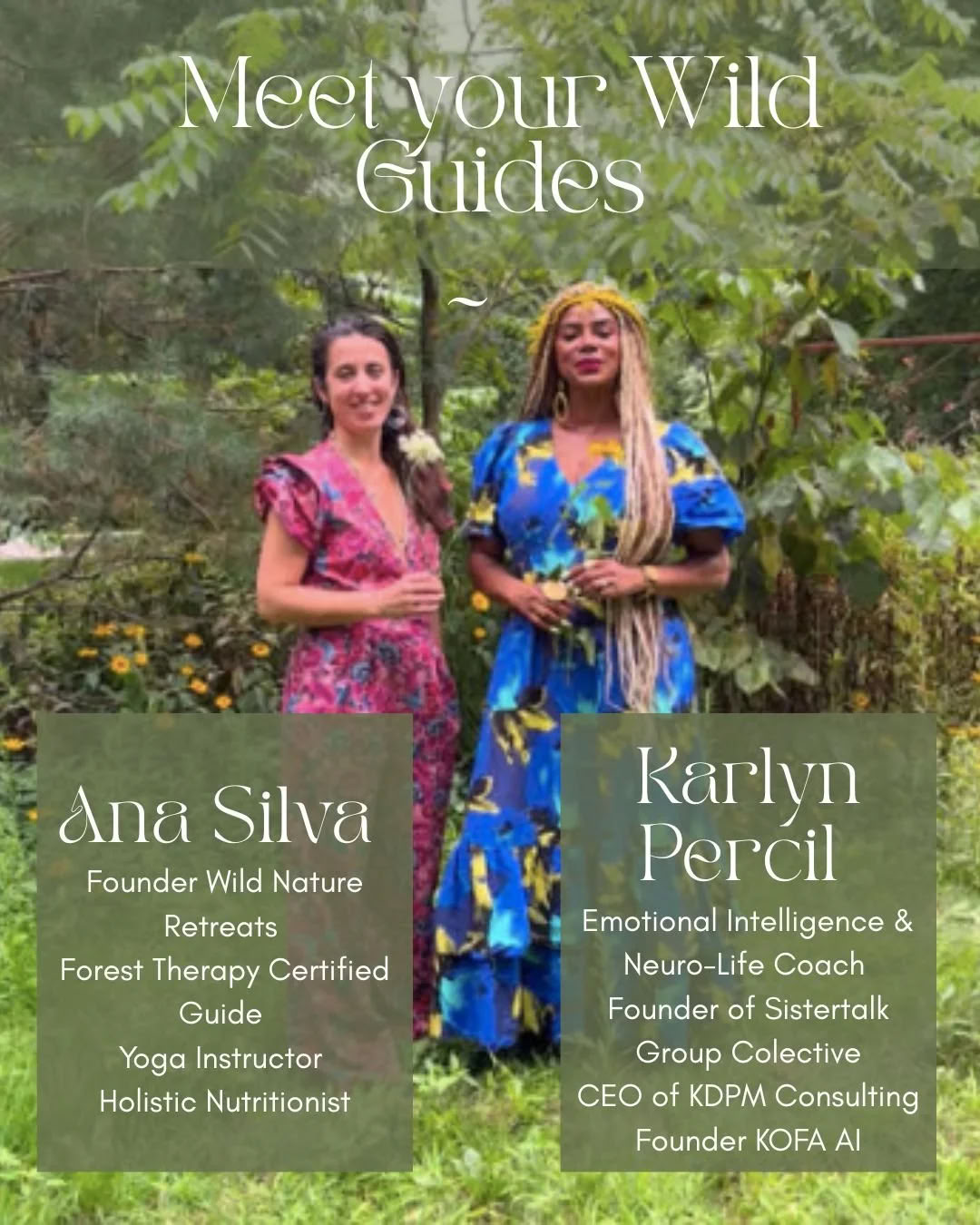 Sistertalk Retraites - LATE SUMMER GLOW: Retraite Élément Minéral/Nature — Wild Nature Retraits
