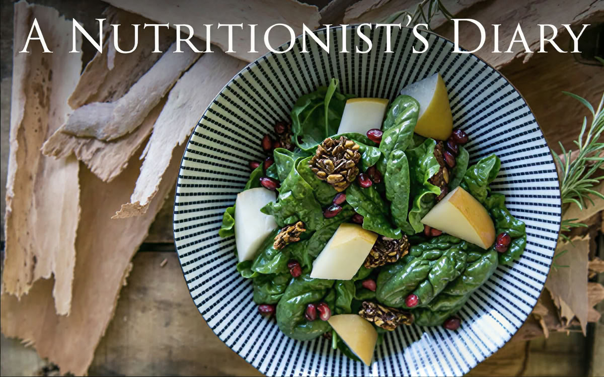 Le journal d'une nutritionniste