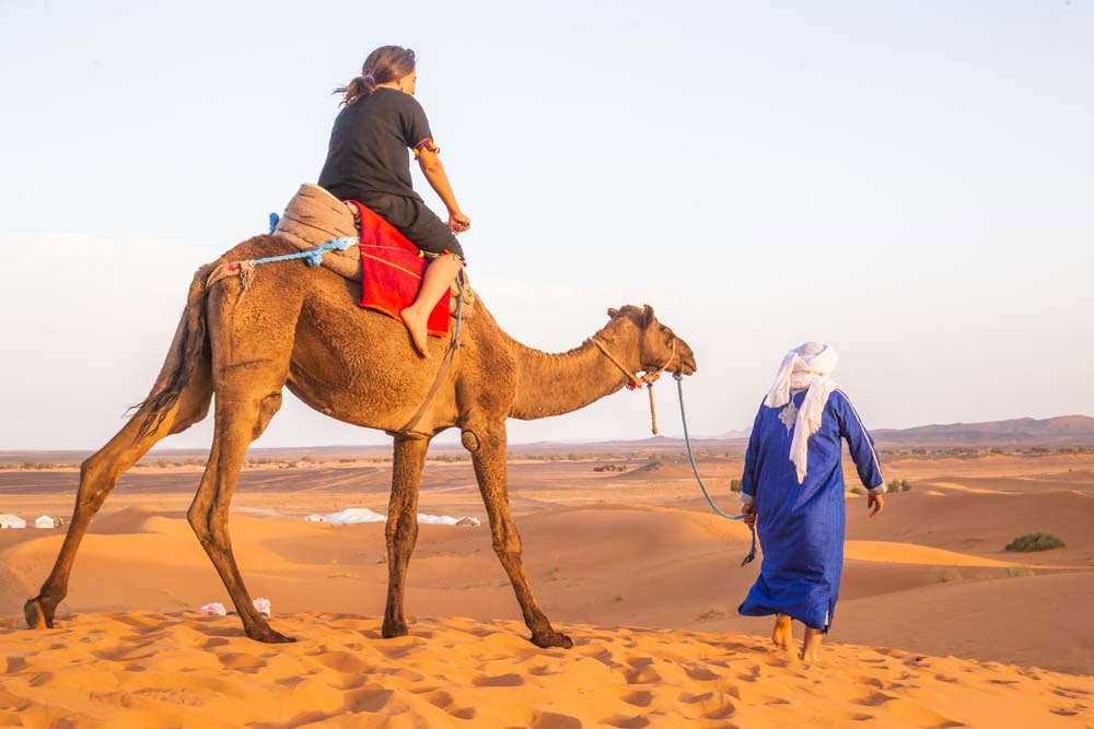 9 jours de circuit au départ de Marrakech via le désert du Sahara