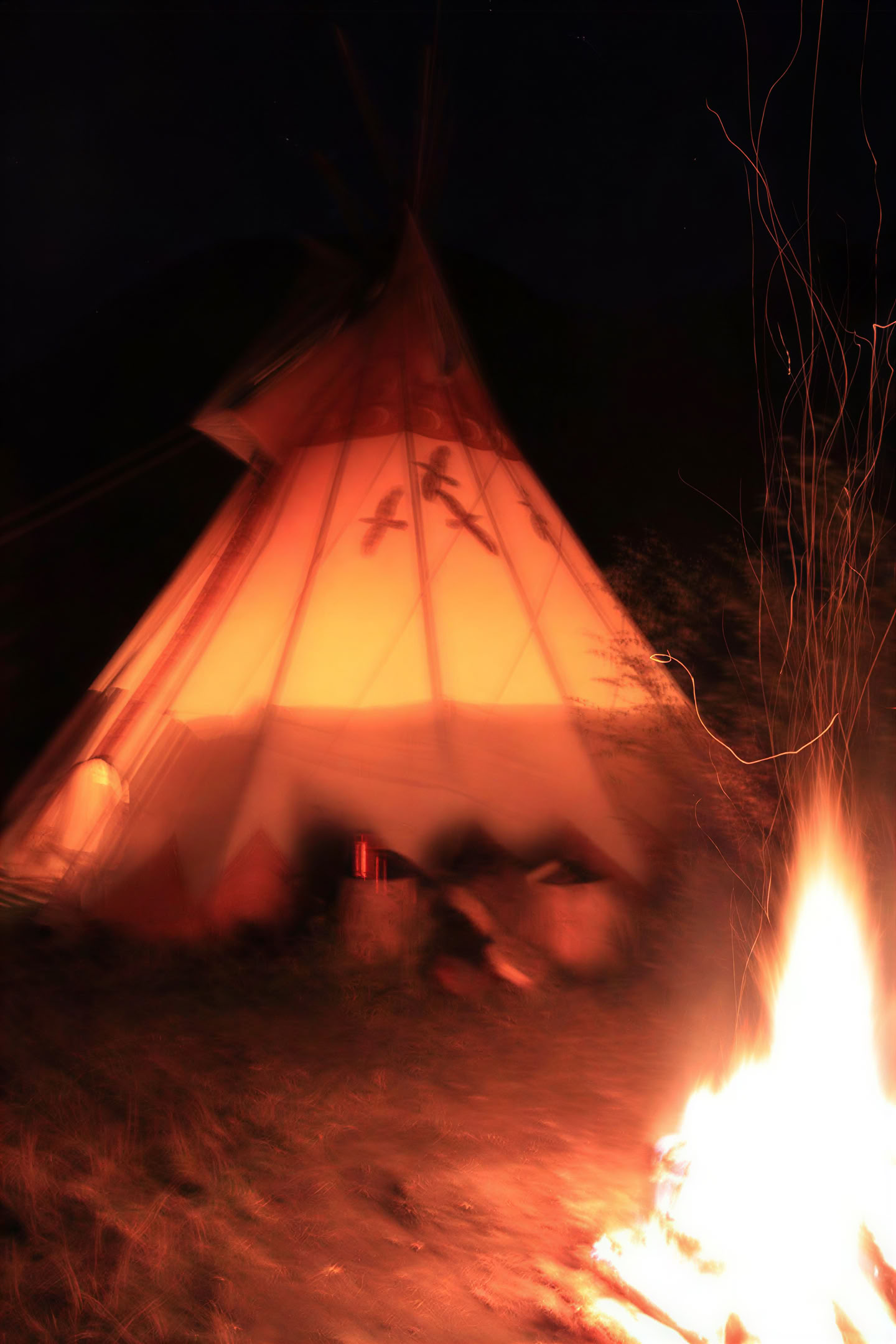 Cérémonie de marche sur le feu