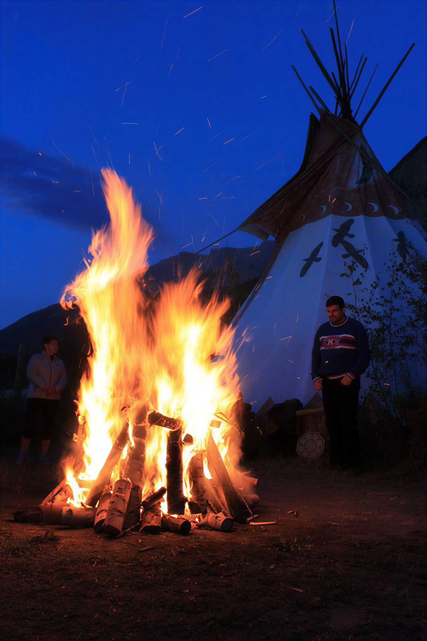 Cérémonie de marche sur le feu