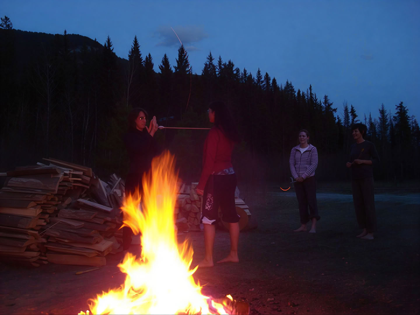 Cérémonie de marche sur le feu