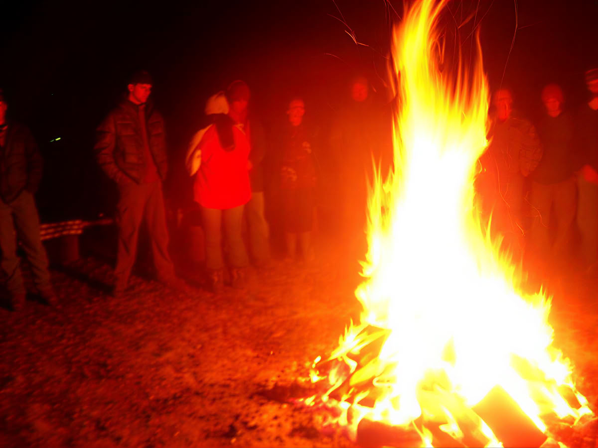 Cérémonie de marche sur le feu