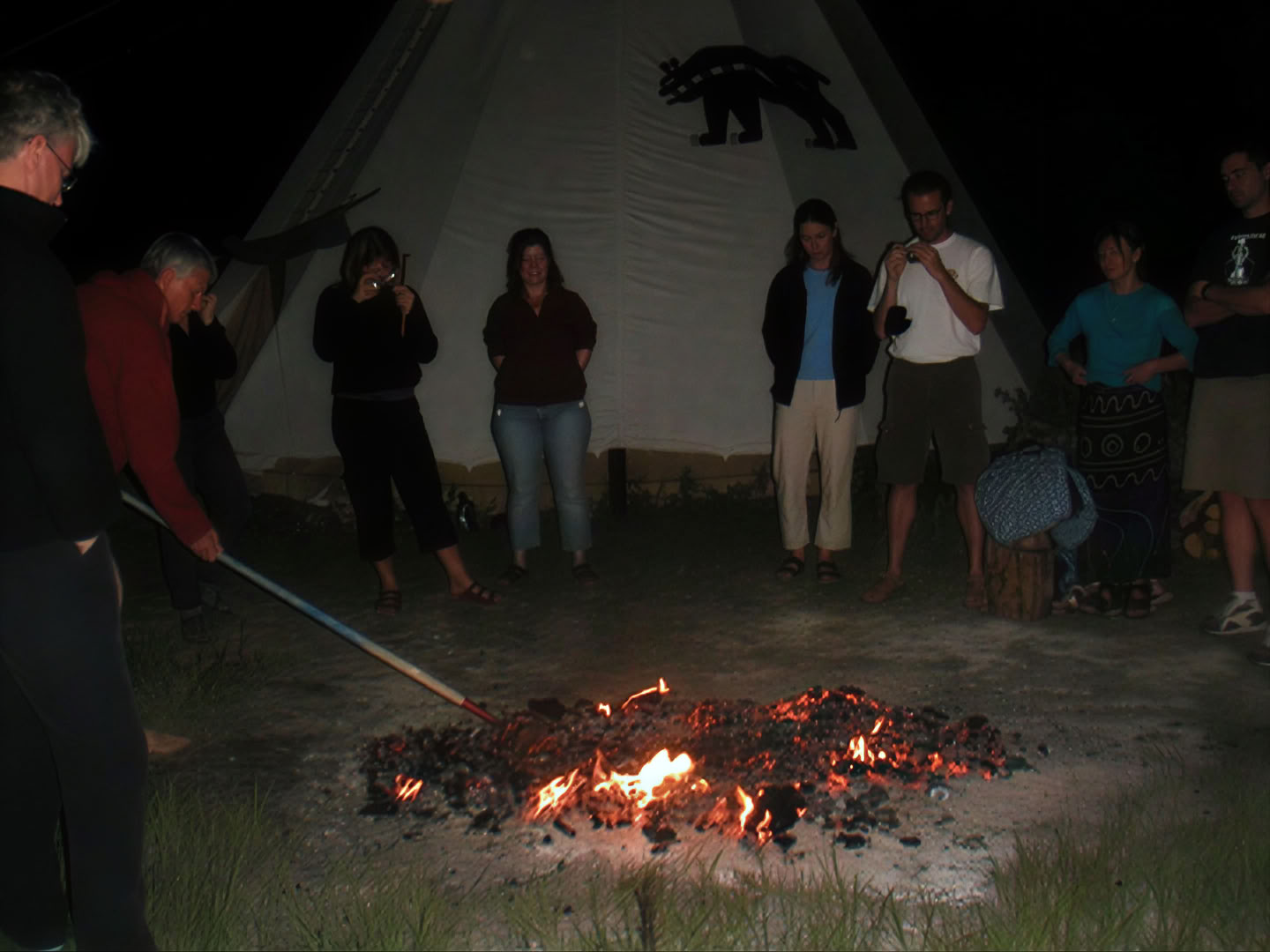 Cérémonie de marche sur le feu