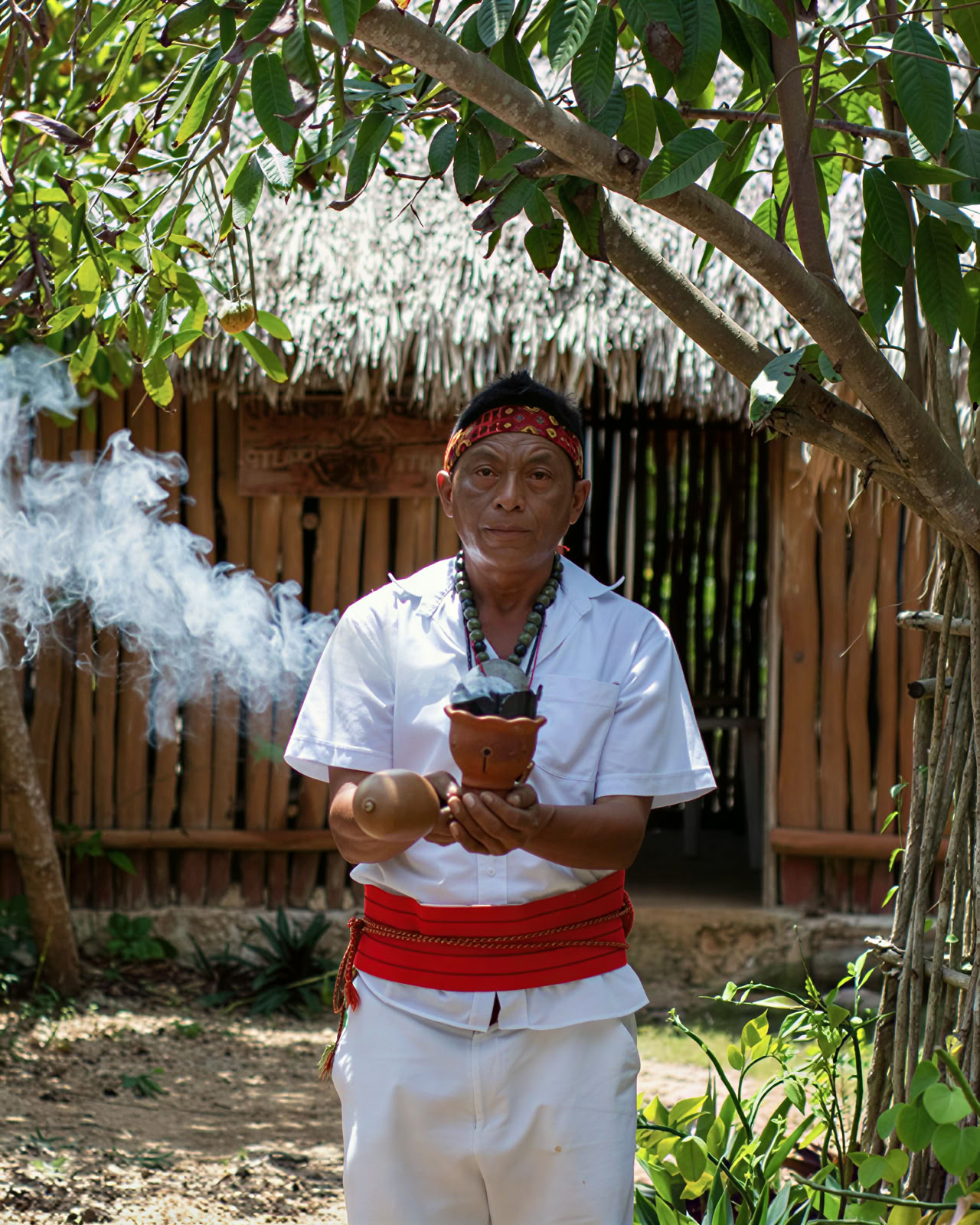 Rencontre avec un guérisseur maya à Coba