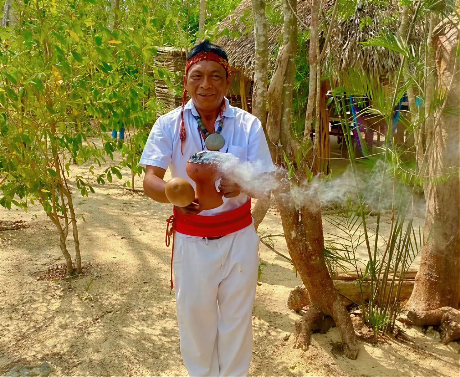 Rencontre avec un guérisseur maya à Coba