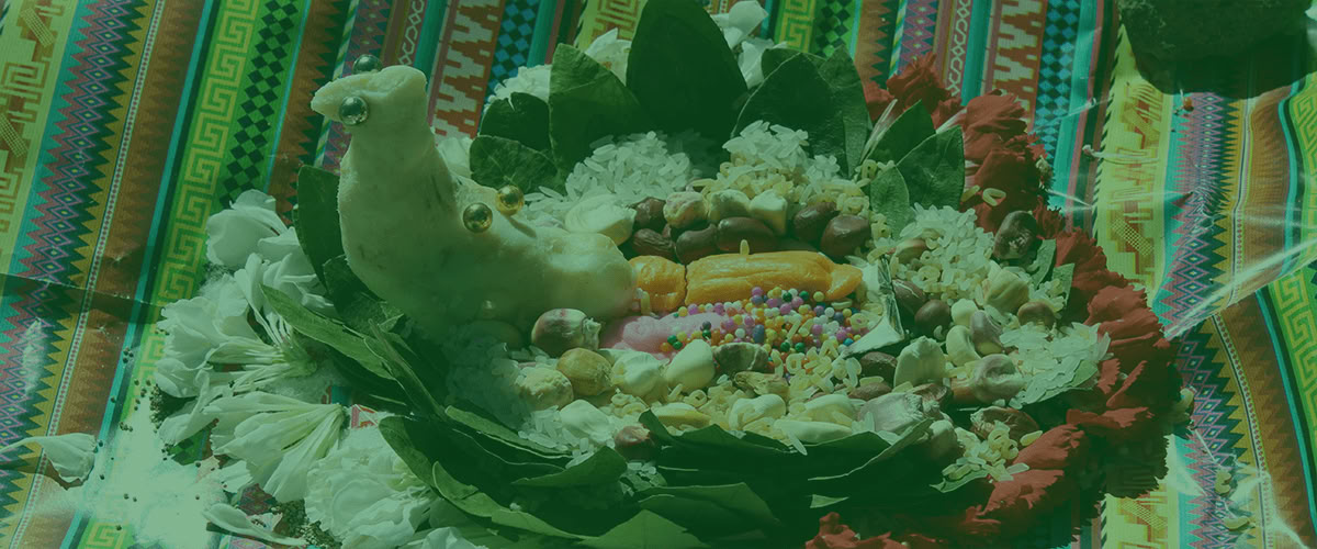 Cérémonie pour l'Esprit de la Terre « Pachamama »