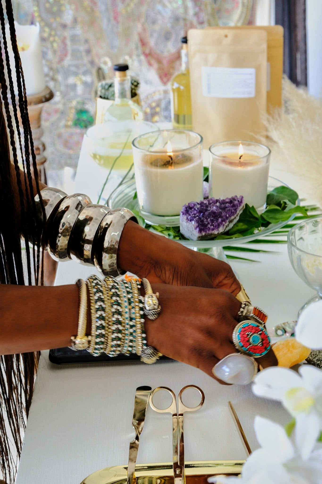 Atelier de bougies énergétiques - Palm Springs