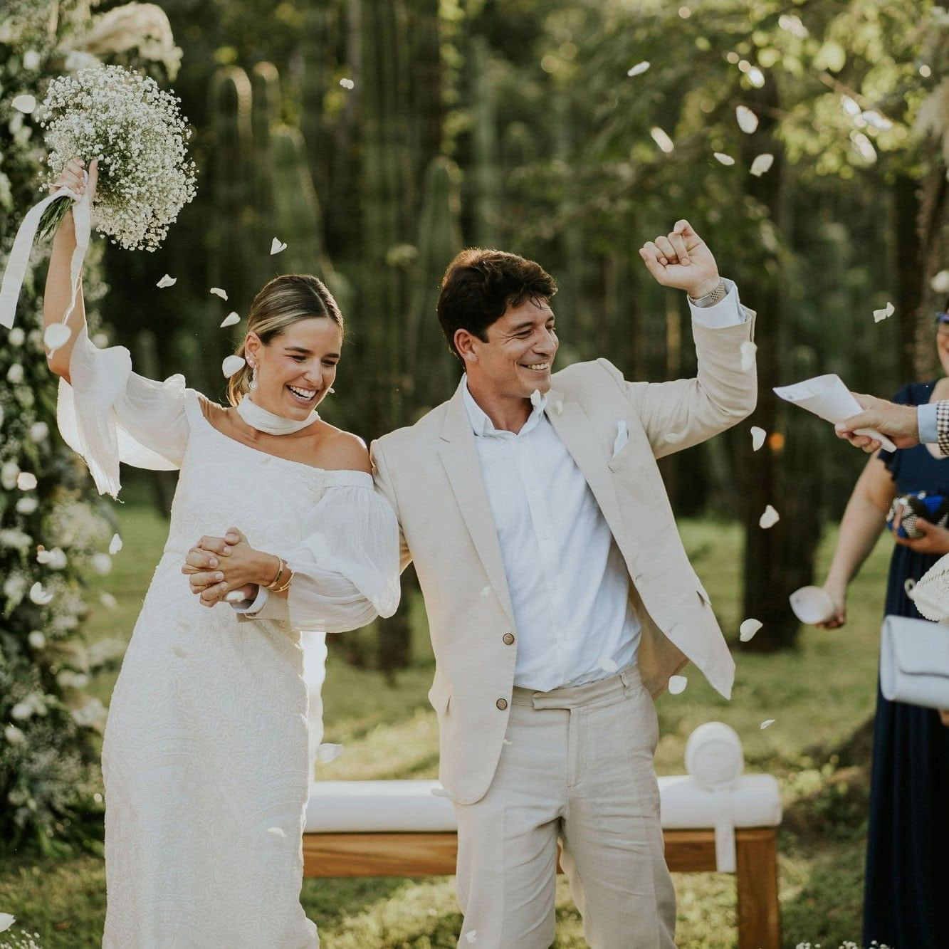 Début holistique, mariage signature