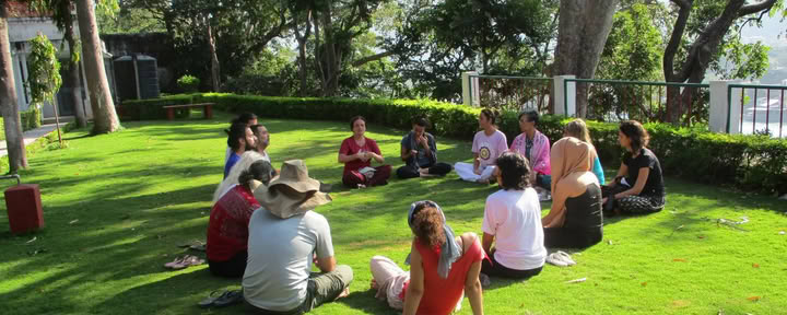 Expérience de vie en ashram