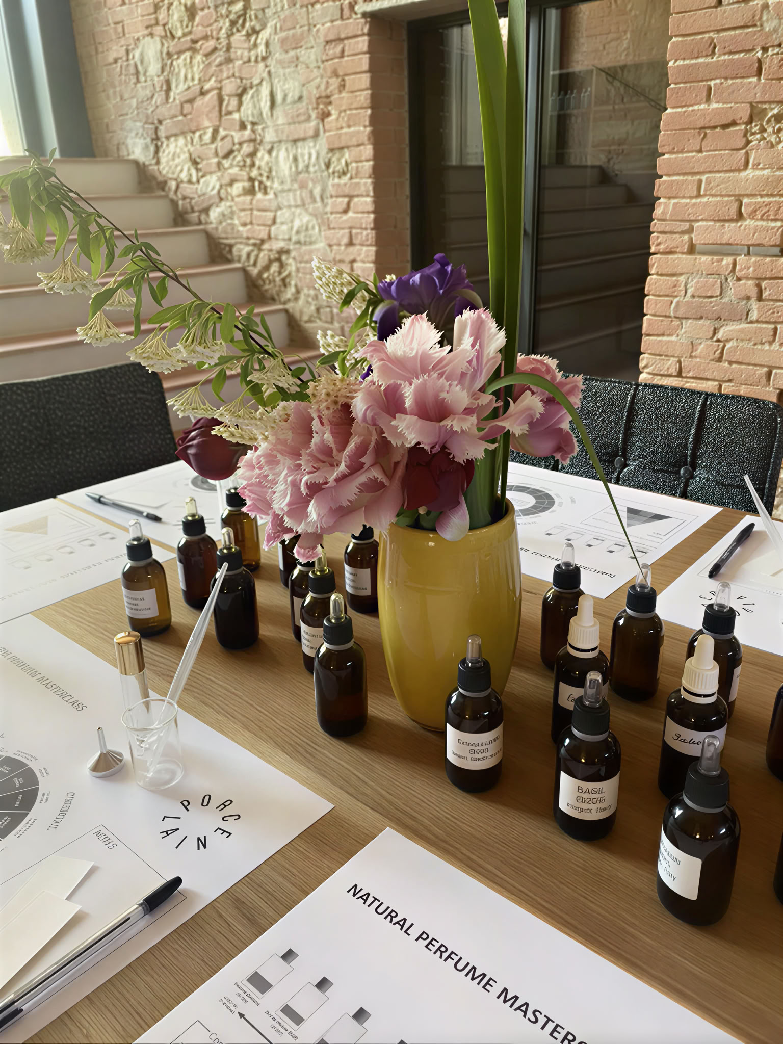 Retraite de parfumerie naturelle avec Porcelaine