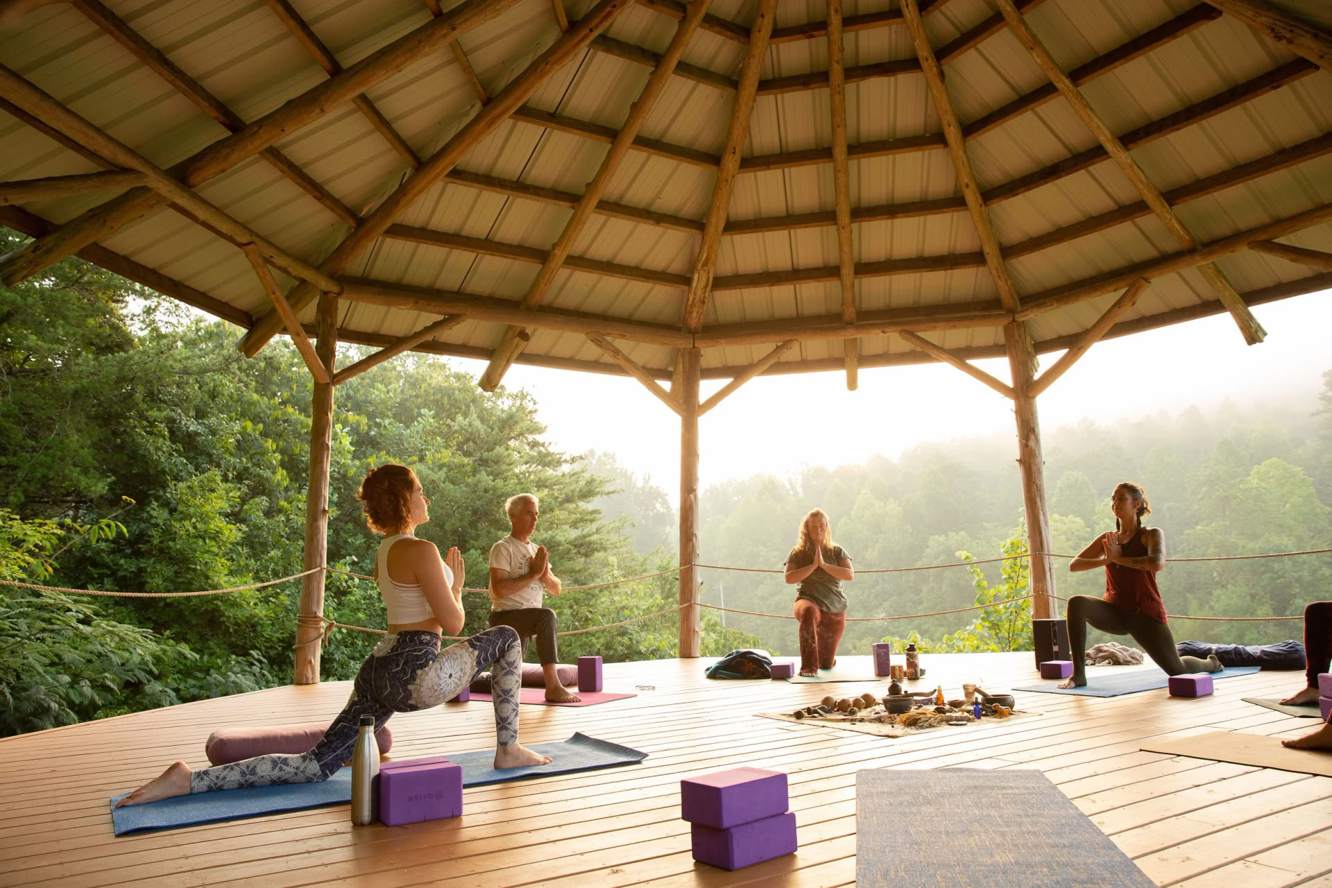 Formation d'enseignants de yoga Yin & Somatics | Smoky Mountains — Seven Springs