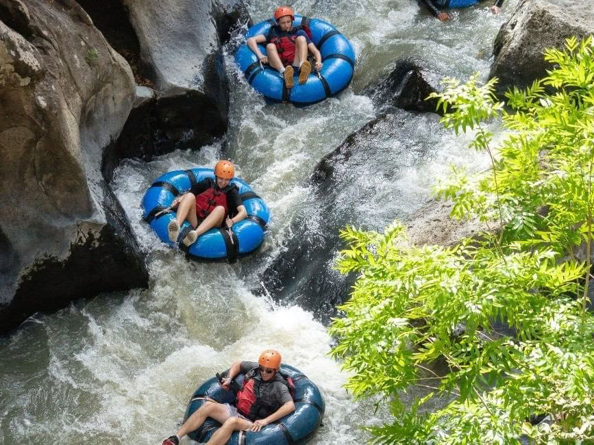 Tubing sur la rivière