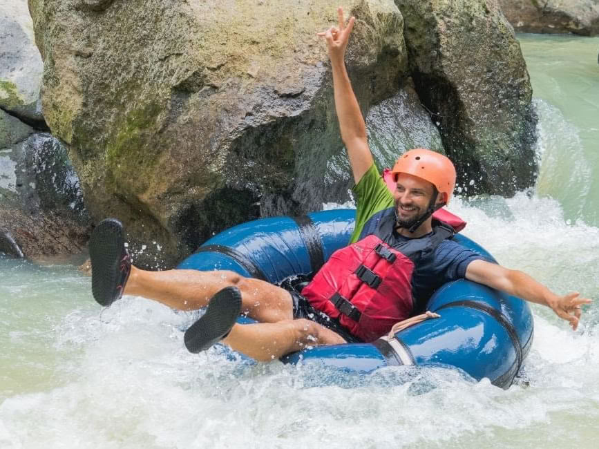 Tubing sur la rivière