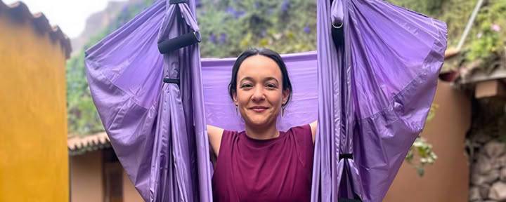 Formation intensive de yoga aérien chez Willka Tika !