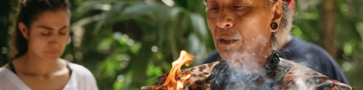 Cérémonie de guérison en jungle