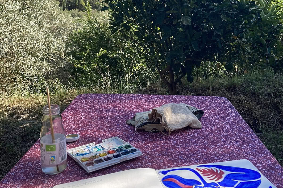 4 jours de yoga et de créativité : l’art du repos