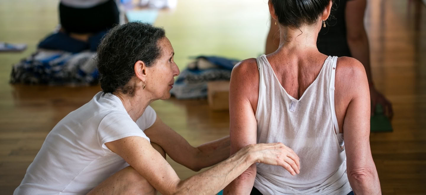 Retraite de yoga Iyengar avec Genny Kapuler