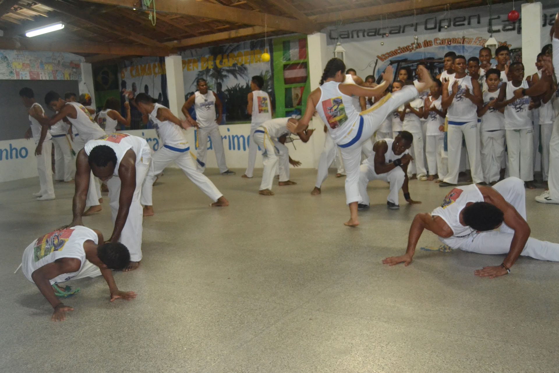 Camp de capoeira brésilien