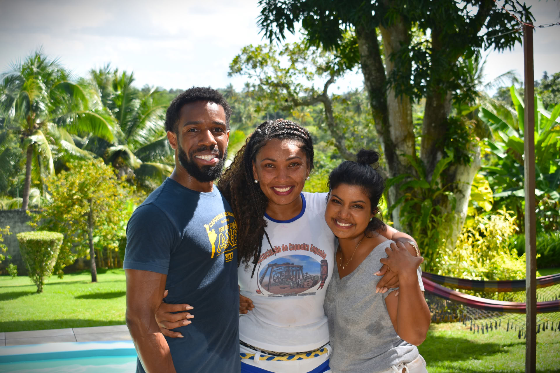 Camp de capoeira brésilien