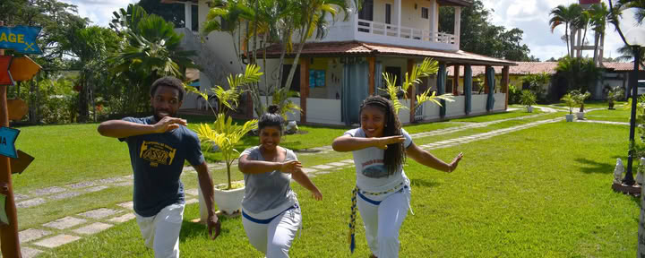 Camp de capoeira brésilien