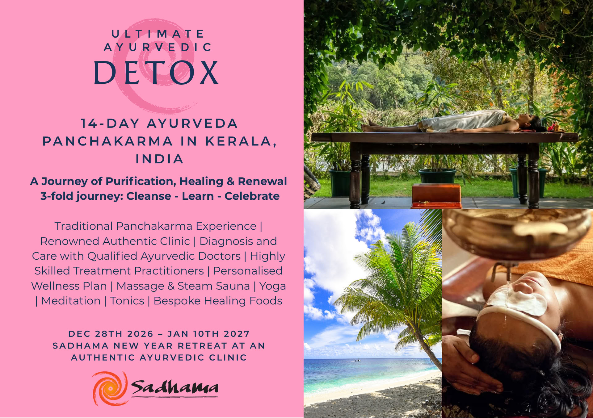 Détox ayurvédique ultime au Kerala, en Inde