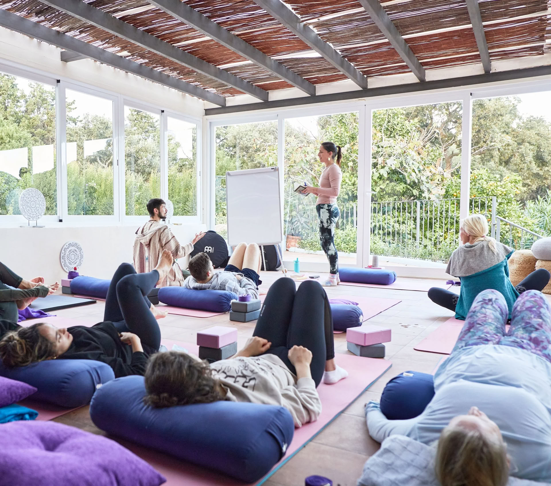 Retraite d'art et de yoga de printemps